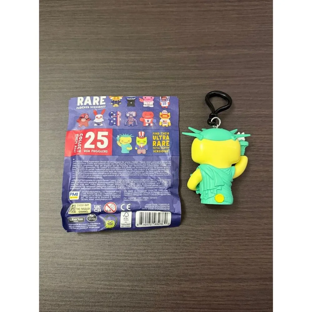 Fuggler 250 Years Of Fuggtastic USA Bag Clip Keychain - Lady Liburpy